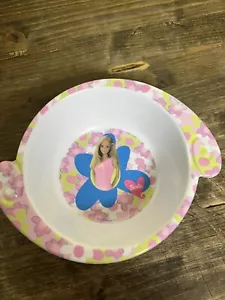 2000 ciotola mattel barbie bambini Jakks bella ciotola vintage pulita carina floreale - Foto 1 di 4