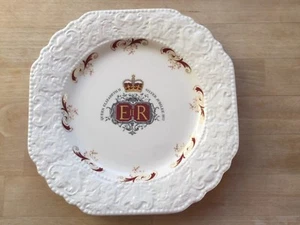 Queen Elizabeth II Silber Jubiläum 1977 Gedenktafel - Bild 1 von 2