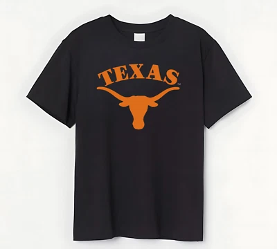 Texas Longhorns Shirt NCAA Football Tee Team Gear Gift for Sports Fan Tshirt - Image 1 of 4