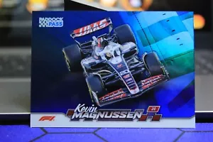 2024 F1 Paddock Pass Kevin Magnussen (Car) BLUE - Picture 1 of 2