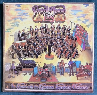 Procol Harum Live  Edmonton Symphony  SP 4335  Vinyl  LP   - Imagem 1 de 2