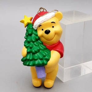 Santa Winnie the Pooh with Tree Ornament Disney - Picture 1 of 6