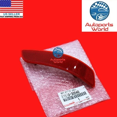 REFLECTOR TRASERO DERECHO ORIGINAL OEM LEXUS ES350 ES300h GS350 GS450h GSF 81910-30040 Foto 1 de 4