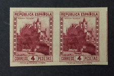 BroadviewStamps Spain #540 imperf PROOF pair XF.  MNH.