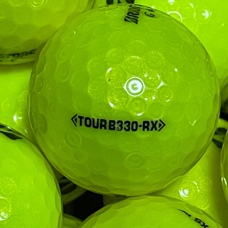 24 желтых мяча для гольфа Bridgestone Tour B330-RX б/у - классы 4A/5A AAAA / AAAAA - Изображение 1 из 1