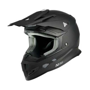 Nitro MX-700 Junior MX ACU Gold CE Double D Youth Motocross Helmet - Black - Picture 1 of 6