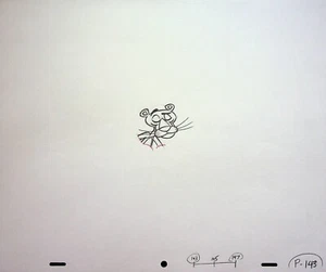 The Pink Panther 2 Film BOB KURTZ Eröffnung Produktion handgezeichneter Bleistift - Bild 1 von 2