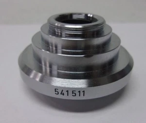 Genuine Leica Microscope C-Mount Dovetail Adapter 541511, HC, 0.5 x 1/2", - Picture 1 of 5