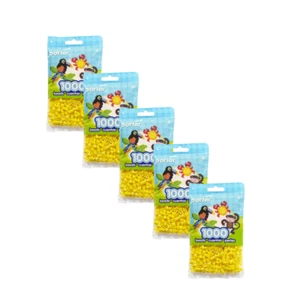 Perler Bead Bags 5x1000 Yellow - Picture 1 of 2
