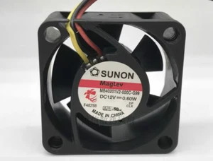 For Sunon MB40101V2-000U-G99 40x 40mm x 10mm Vapo Bearing Fan 3 Wire Pin Magley - Picture 1 of 3