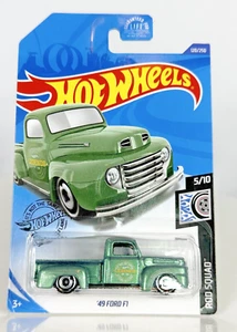 2017 Hot Wheels Rod Squad Green ‘49 Ford F1 - Picture 1 of 4