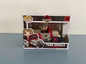 Películas Funko Pop Parque Jurásico 25 aniversario vehículo de parque con Ellie Sattler - Imagen 1 de 6