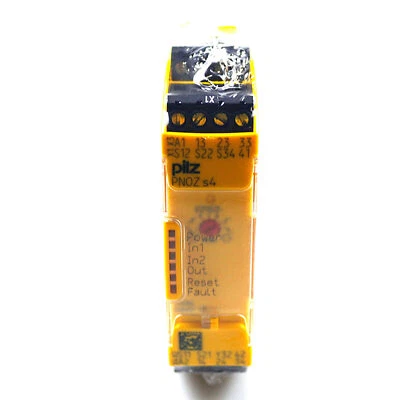 1PC New Pilz 750104 PNOZ s4 Safety Relay 24VDC 3 n/o 1 n/c - Image 1 of 4