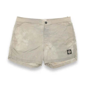 Stone Island Nylon Metal Shorts Size Large Silver - Picture 1 of 3