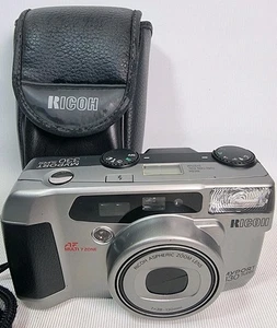 Ricoh MyPort 330 Super analoge Kompaktkamera 35 mm Zoom Gehäuse & neue Akkus - Bild 1 von 13