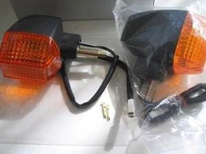 KAWASAKI genuine type turn signals! [Rear: 2-piece set] *ZRX1200R *ZRX110-2 - Picture 1 of 3