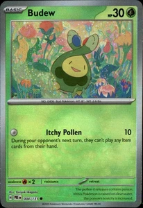 Budew (Poke Ball Pattern) Holo Common SV: Prismatic Evolutions 004/131 NM - Picture 1 of 2