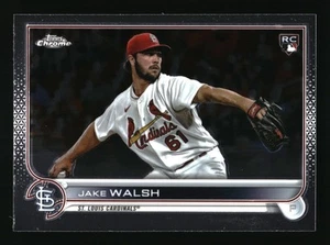 2022 Topps Chrome Update Series Jake Walsh #USC156 St. Louis Cardinals RC - Picture 1 of 2