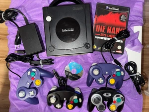 Nintendo Gamecube + Zubehörpaket 4x Joypad&Verlängerung HDMI Konverter 3 Spiele - Bild 1 von 17