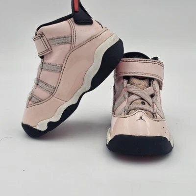 Девочка Air Jordan 6 кольца Athletic туфли 'Atmosphere' 323420 602 - размер 5C - Изображение 1 из 4