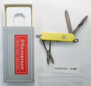 Victorinox Signature Schweizer Taschenmesser (Zitrone). Retired, new boxed NIB #A666 - Bild 1 von 5