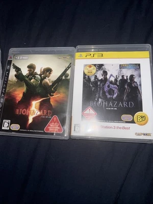 Japanese Copies Of Resident Evil 5 And 6 - Image 1 of 2