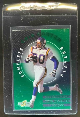 2000 Score Cris Carter Complete Players Green #CP 25 Vikings - Image 1 of 2