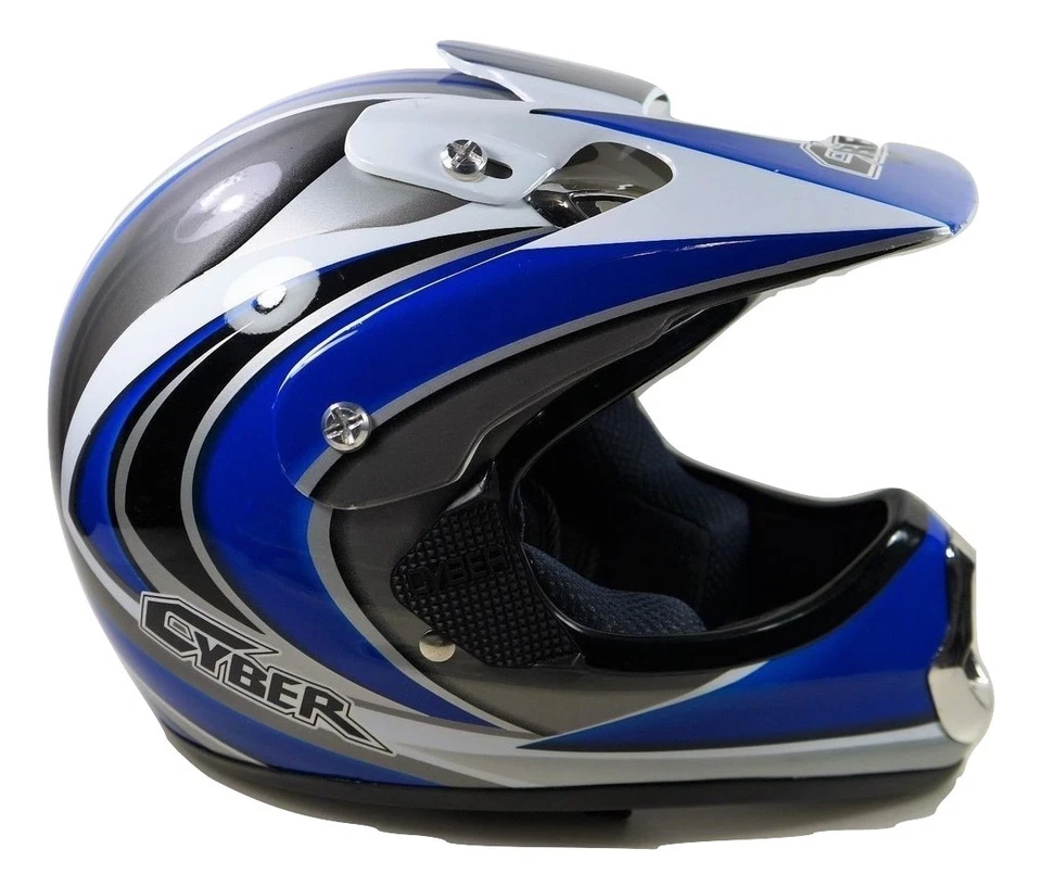 Nuevo Casco Juvenil Talla Grande Niños Talla L Grande Bicicleta de Suciedad MX ATV Cyber UX-22  Foto 1 de 4