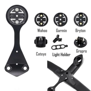 F12 Bike Handlebar Computer Mount for Garmin Cateye GroPro Wahoo Bicycle Holder - Picture 1 of 7