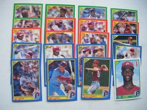 SCORE 1990 PHILADELPHIA PHILLIES 20 CARD Team Set - Picture 1 of 1