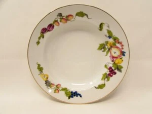 Garden of Eden by Briard Georges Rim Soup Bowl Fruit Border White b194 - Bild 1 von 3