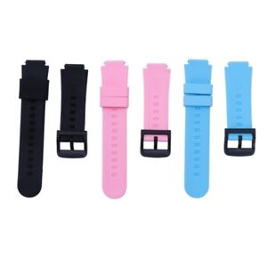 Silicone Strap for Child Watch 16mm Watchband Replacement Bracelets Wristband