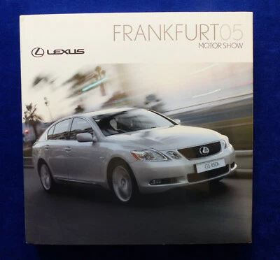 Lexus GS 450h IS SC430 - Pressemappe CD-Rom press-kit Frankfurt Motor Show 2005 - Bild 1 von 4
