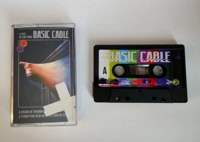 CHEF MIKE Basic Cable 1/25 Black Cassette Tape NEW! Icy Palms Common And Normal - Image 1 of 4