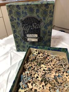 vintage wooden jigsaw boxed Of Blue Danube 200 Piece By. Academy Puzzle
