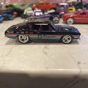 HOT WHEELS Plymouth Barracuda Hemi Black Cuda Car Culture Power Trip - Picture 1 of 6