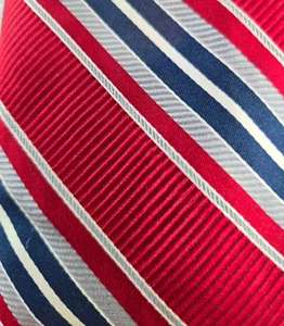 DANIEL CREMIEUX - SIGNATURE COLLECTION - Seidenkrawatte - ROT WEISS BLAU - 4. JULI - Bild 1 von 6