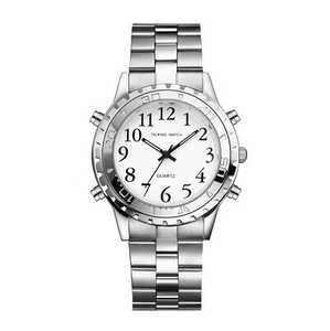 American English Talking Watch Speaks Alarm Wrist Watch for Senior Blind Person - Picture 1 of 10