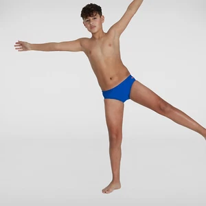 SPEEDO Boys LOGO 6.5CM Brief Blue/Orange Boys Age 11-12 - Picture 1 of 8