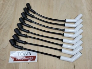 Ton's Black Ceramic LS High Performance Spark Plug Wire Set LS Pro GM TRUCK - Picture 1 of 2