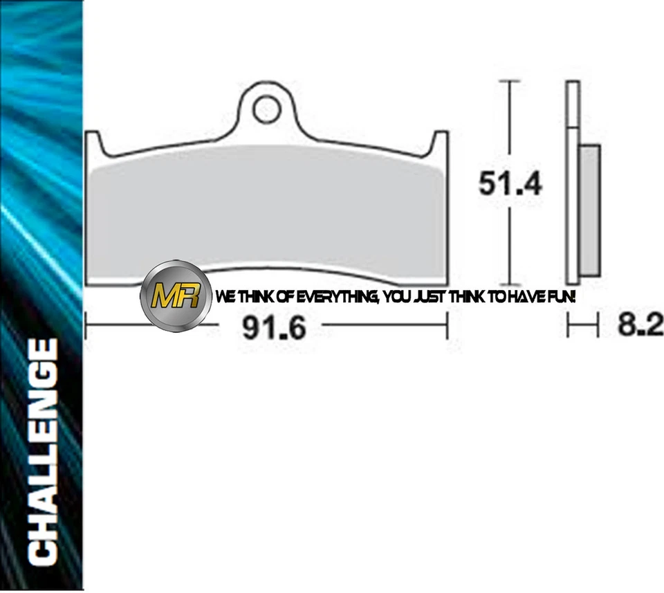 FOR MV AGUSTA F4 SERIE ORO 750 1998 98 FRONT SINTERED BRAKE PADS BRAKING METAL — 第 1/1 张图片