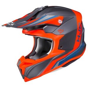 Casco Helm Casque Helmet OFF-ROAD Cross HJC i 50 i50 FLUX MC6SF Arancio XL