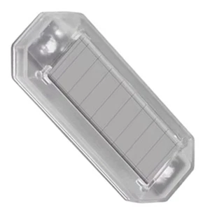 Clear RGB Color Solar Flashing Signal Light Emergency Warning Light For SUV Car - Foto 1 di 6