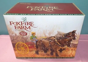 ERTL Fox Fire Farm John Deere Precision Sulky Rake with Team & Driver FoxFire - Picture 1 of 7
