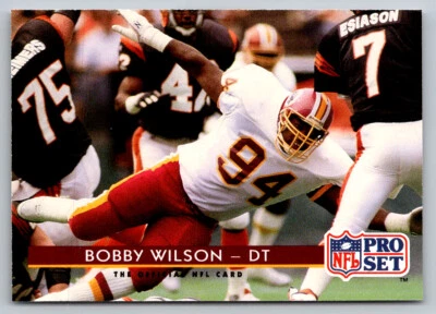 # 89 Bobby Wilson Washington Redskins 1992 Pro Set - Image 1 of 2