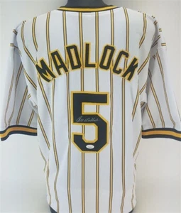 Bill Madlock Signed Pittsburgh Pirates Jersey (JSA COA) 4×NL Batting Champion - Picture 1 of 7
