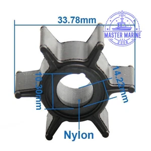 4 Stroke Engines 161543 Water Pump Impeller For Nissan Tohatsu 2 2.5 3.5 4 5 6HP - Picture 1 of 6