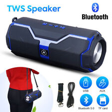 Tragbarer Bluetooth Lautsprecher 20W HIFI Stereo Subwoofer TWS Musicbox USB FM
