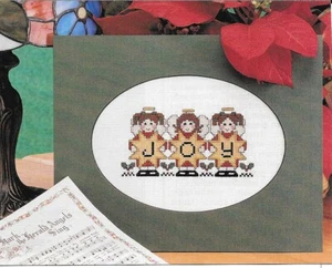 Joyful Angels Cross Stitch Pattern - Picture 1 of 1
