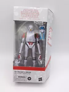Star Wars Black Series KX SECURITY DROID HOLIDAY EDITION Christmas Figure Toy - Bild 1 von 2